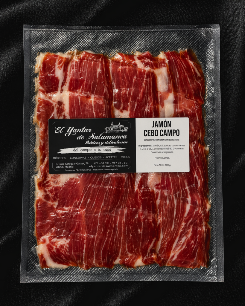 jamon cebo campo cortado